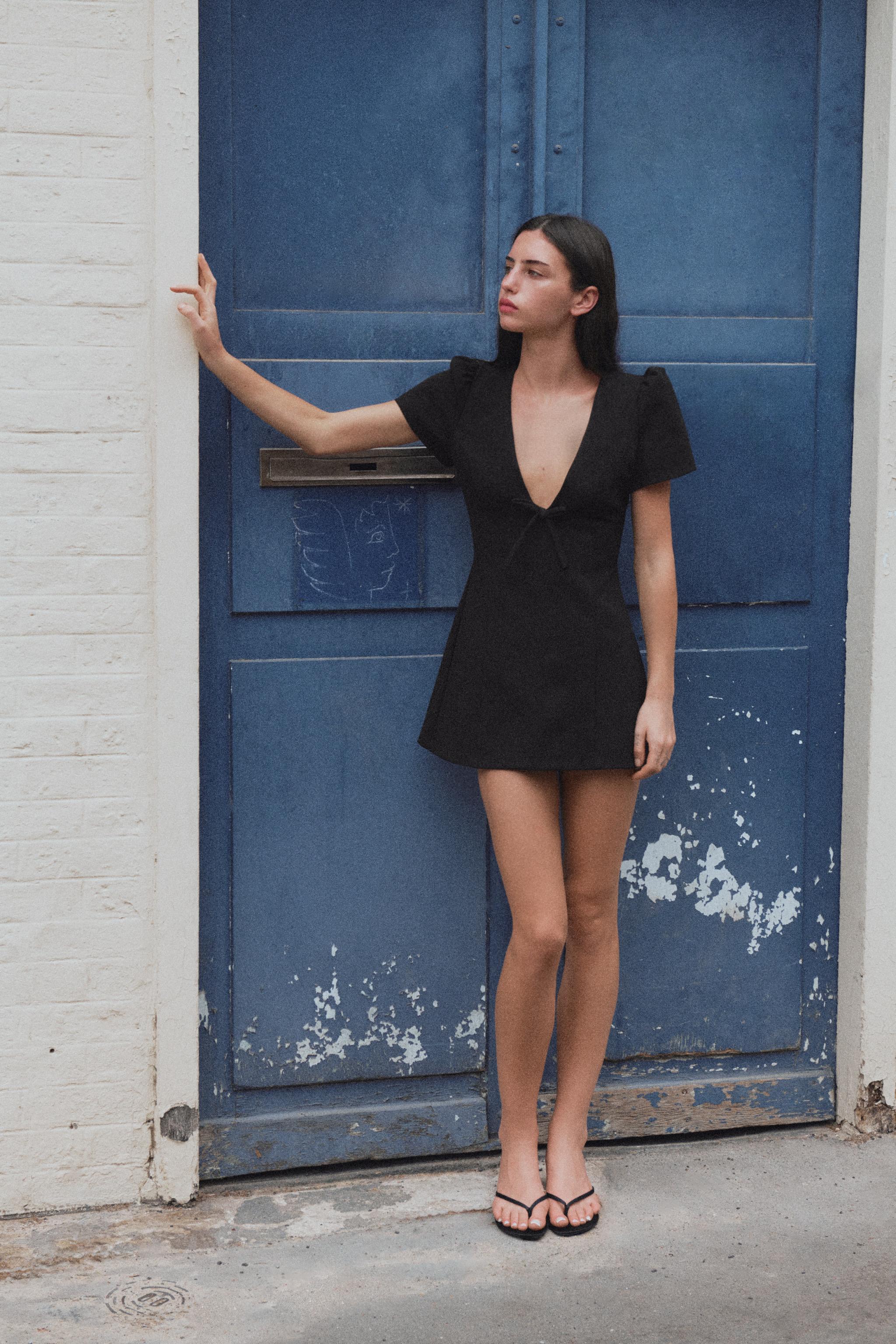 BOW MINI DRESS